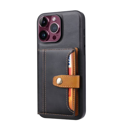 Amnesia (Black) - Wallet Phone Case For iPhone 15 Pro