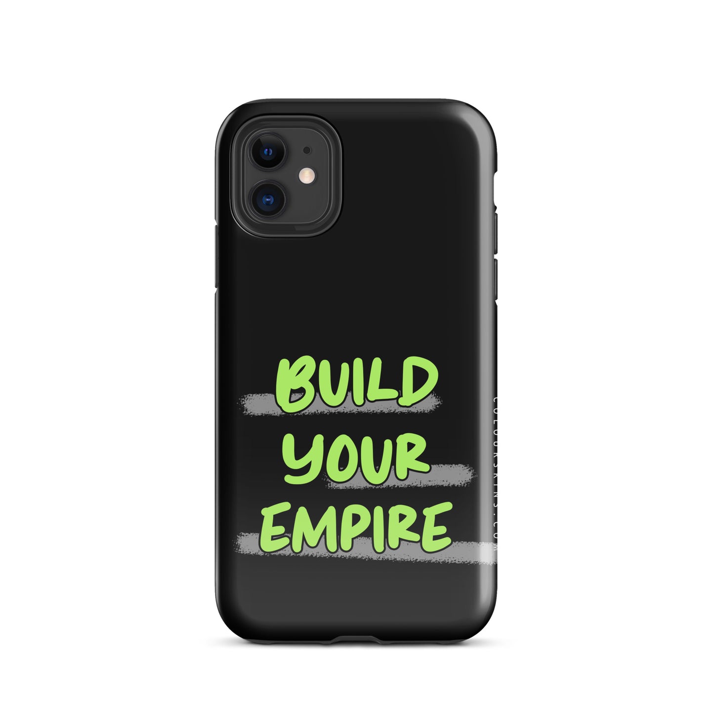 Build Your Empire - (Black) Quoted iPhone Case