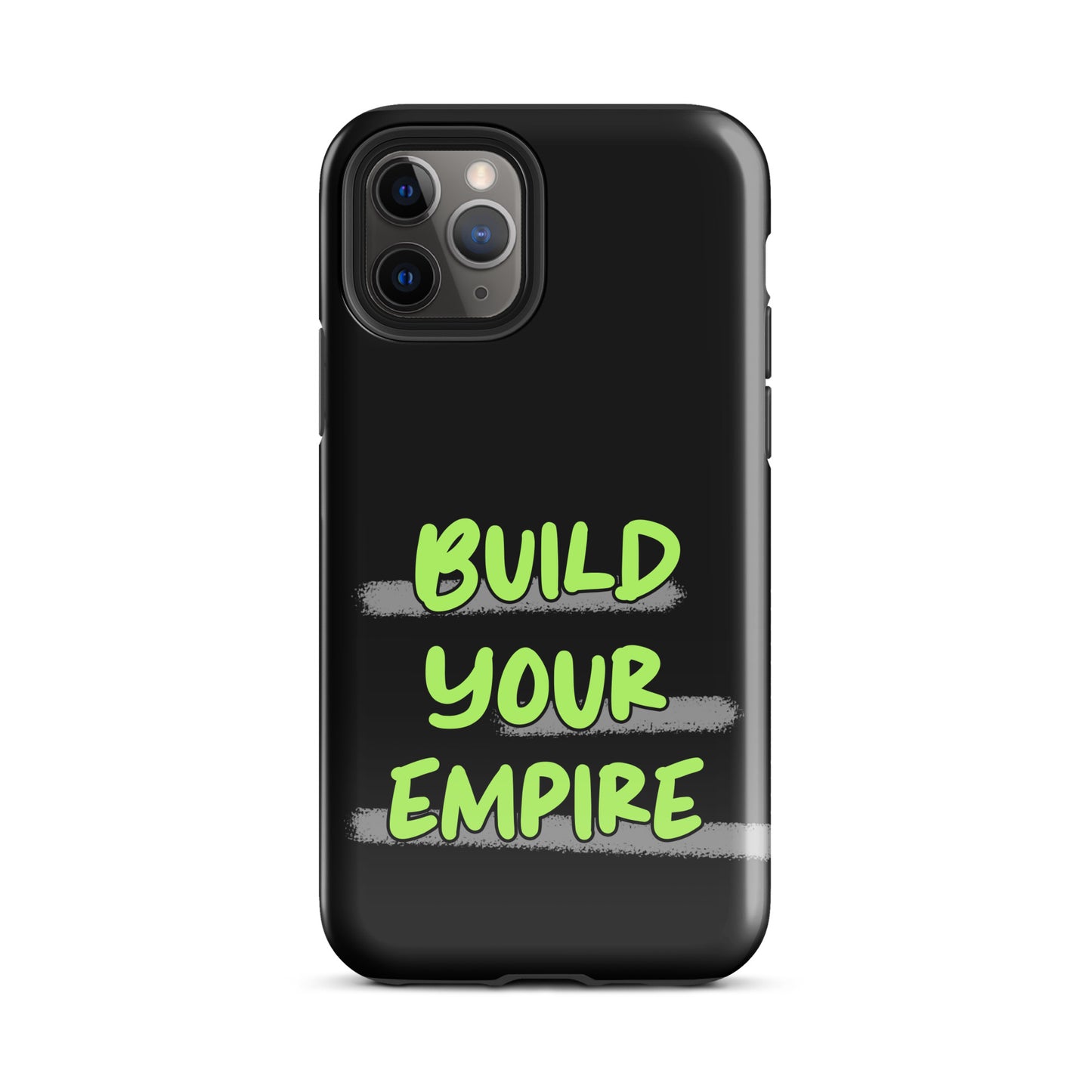 Build Your Empire - (Black) Quoted iPhone Case