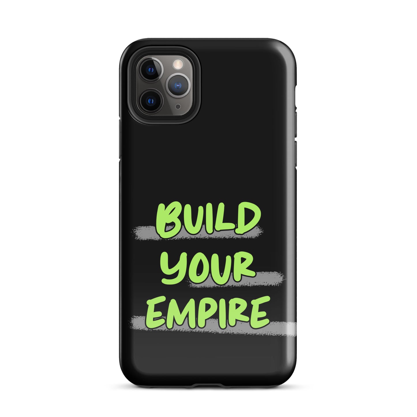 Build Your Empire - (Black) Quoted iPhone Case