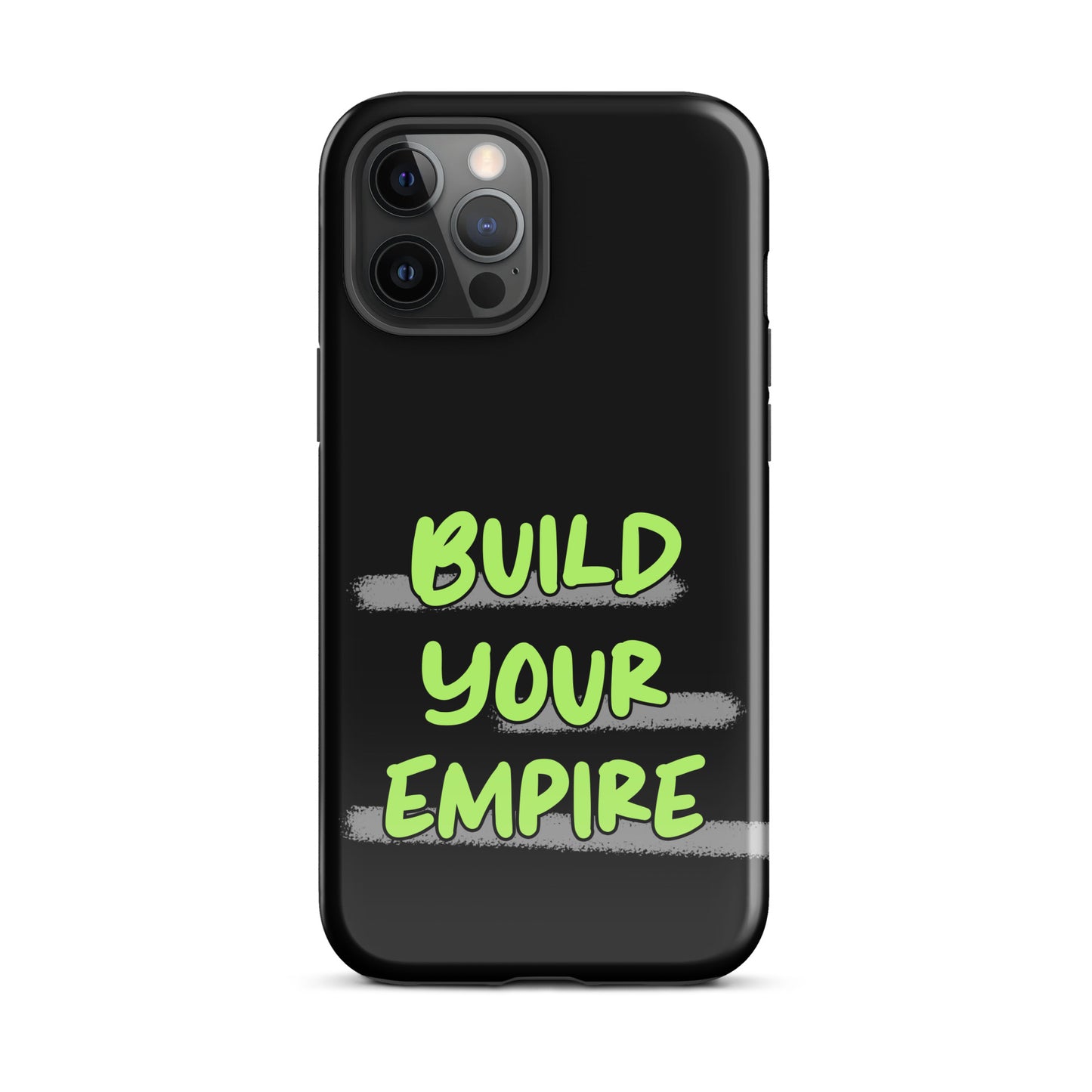 Build Your Empire - (Black) Quoted iPhone Case