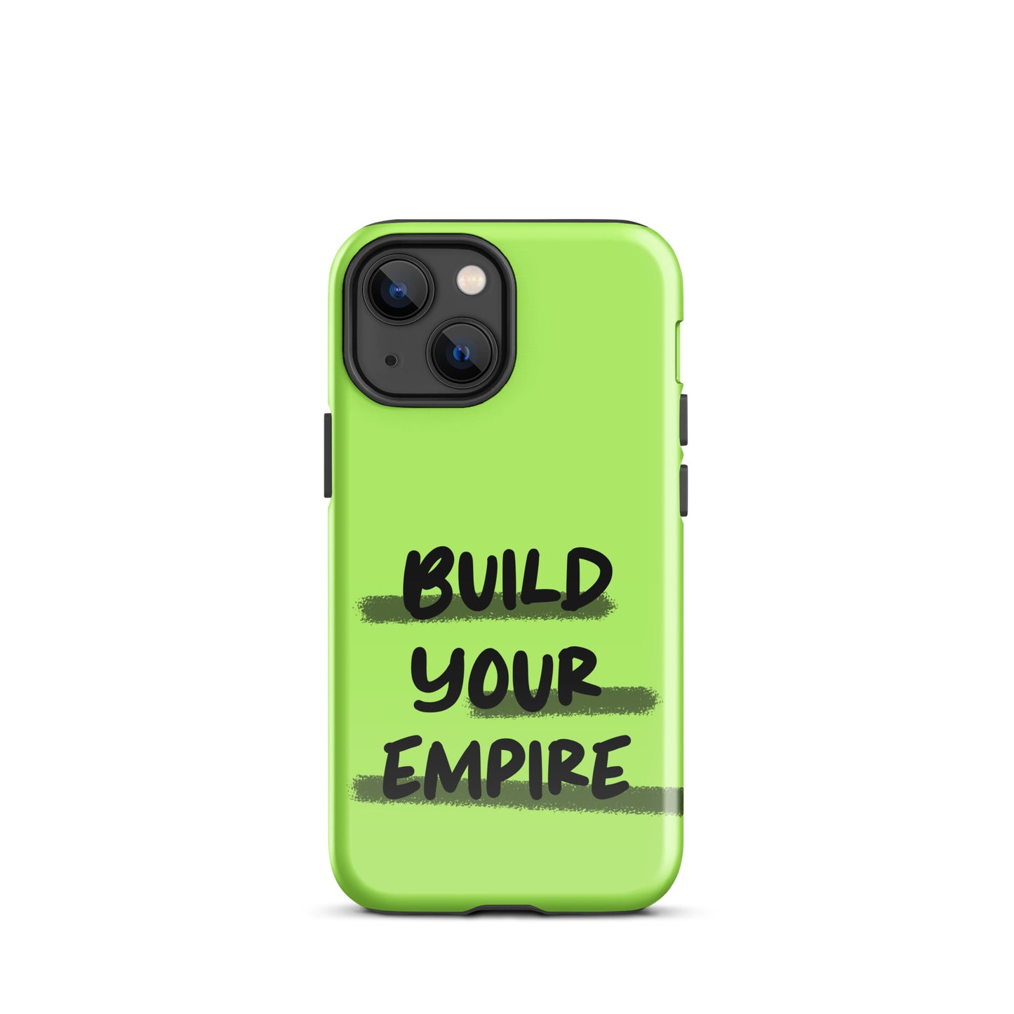 Build Your Empire - (Lime Green) Quoted iPhone Case