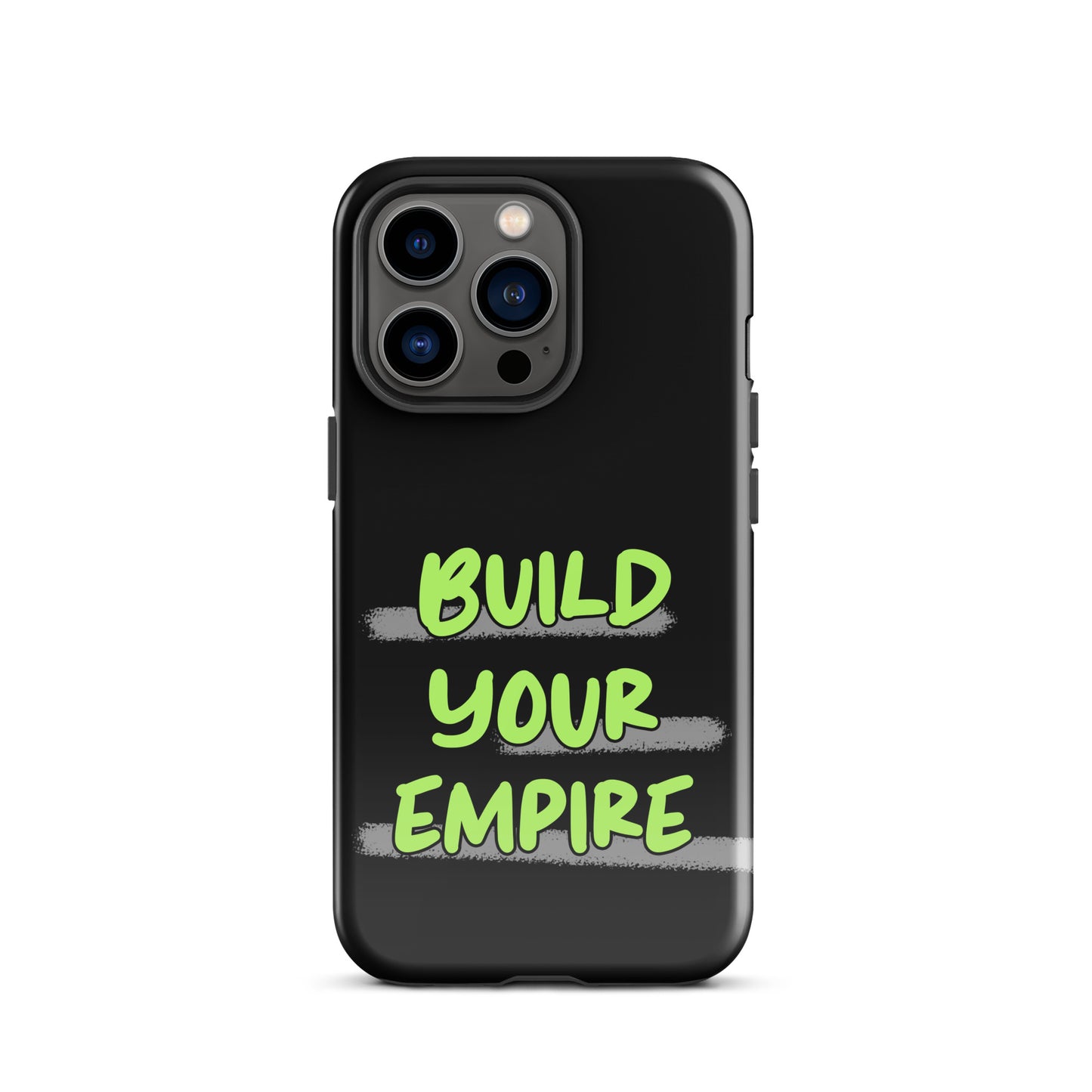 Build Your Empire - (Black) Quoted iPhone Case