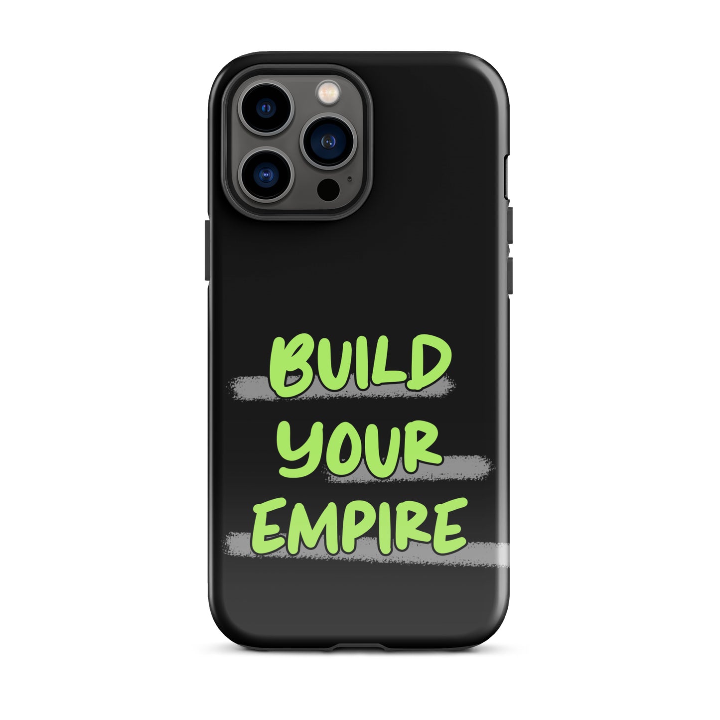 Build Your Empire - (Black) Quoted iPhone Case