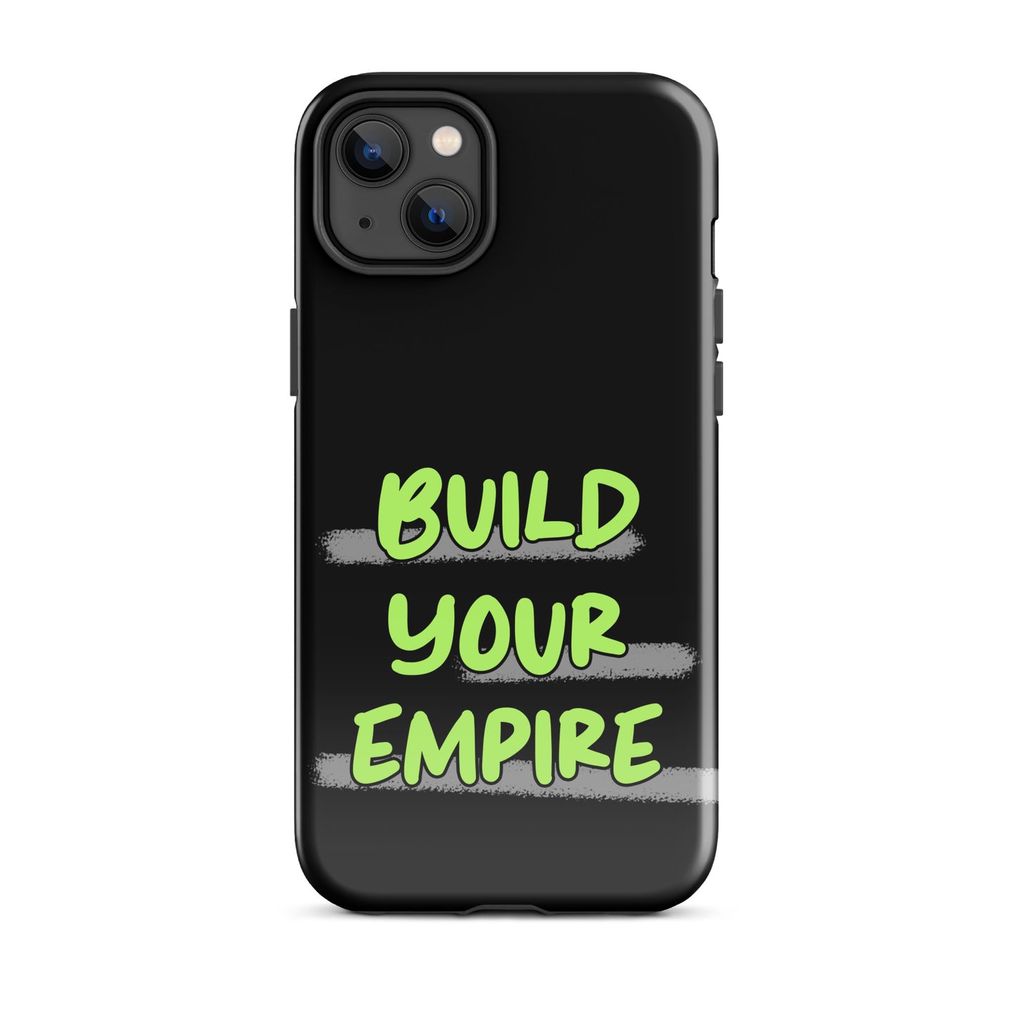 Build Your Empire - (Black) Quoted iPhone Case