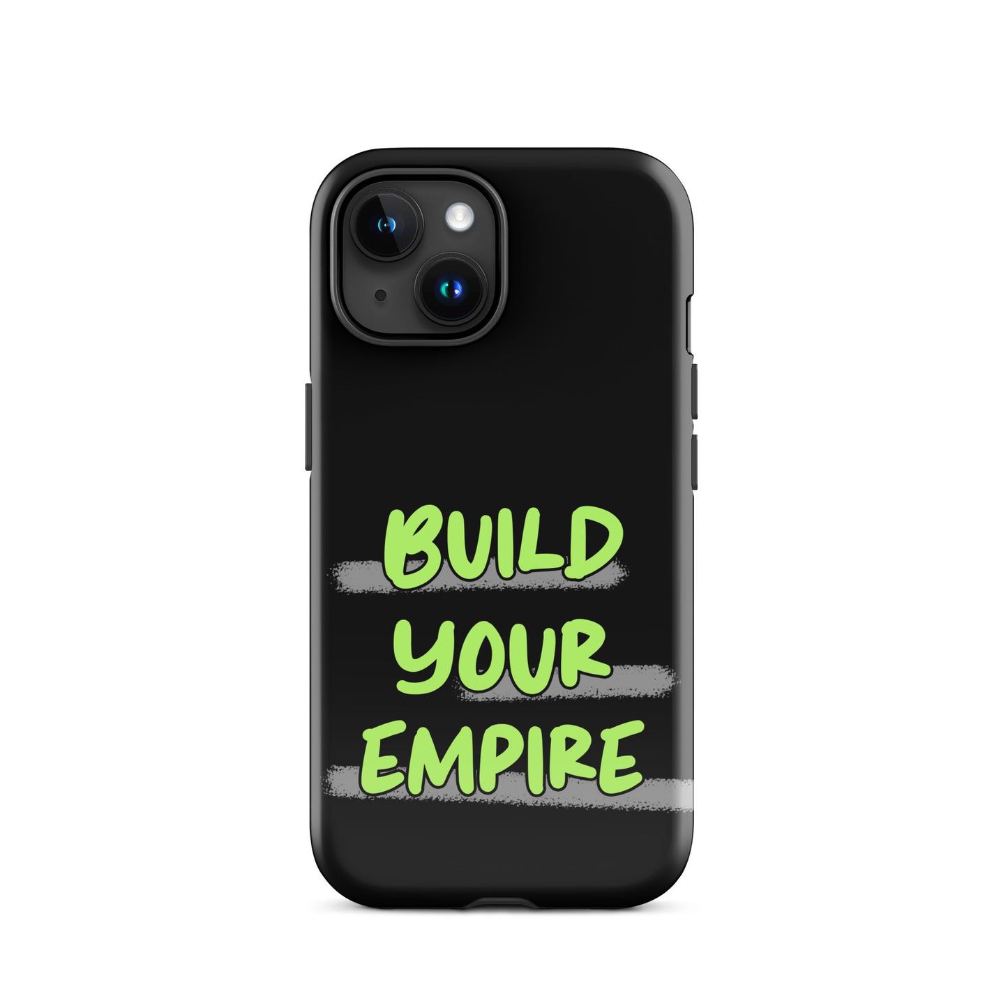 Build Your Empire - (Black) Quoted iPhone Case