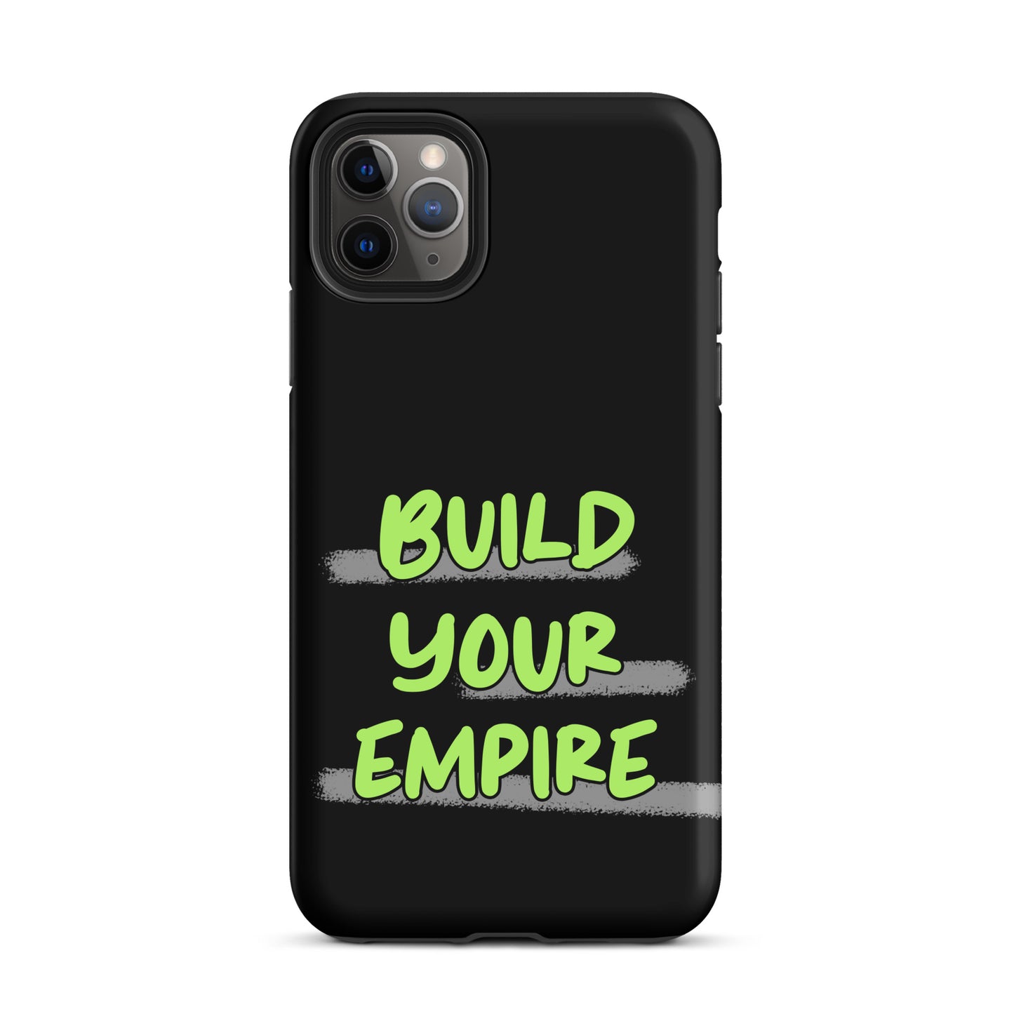 Build Your Empire - (Black) Quoted iPhone Case