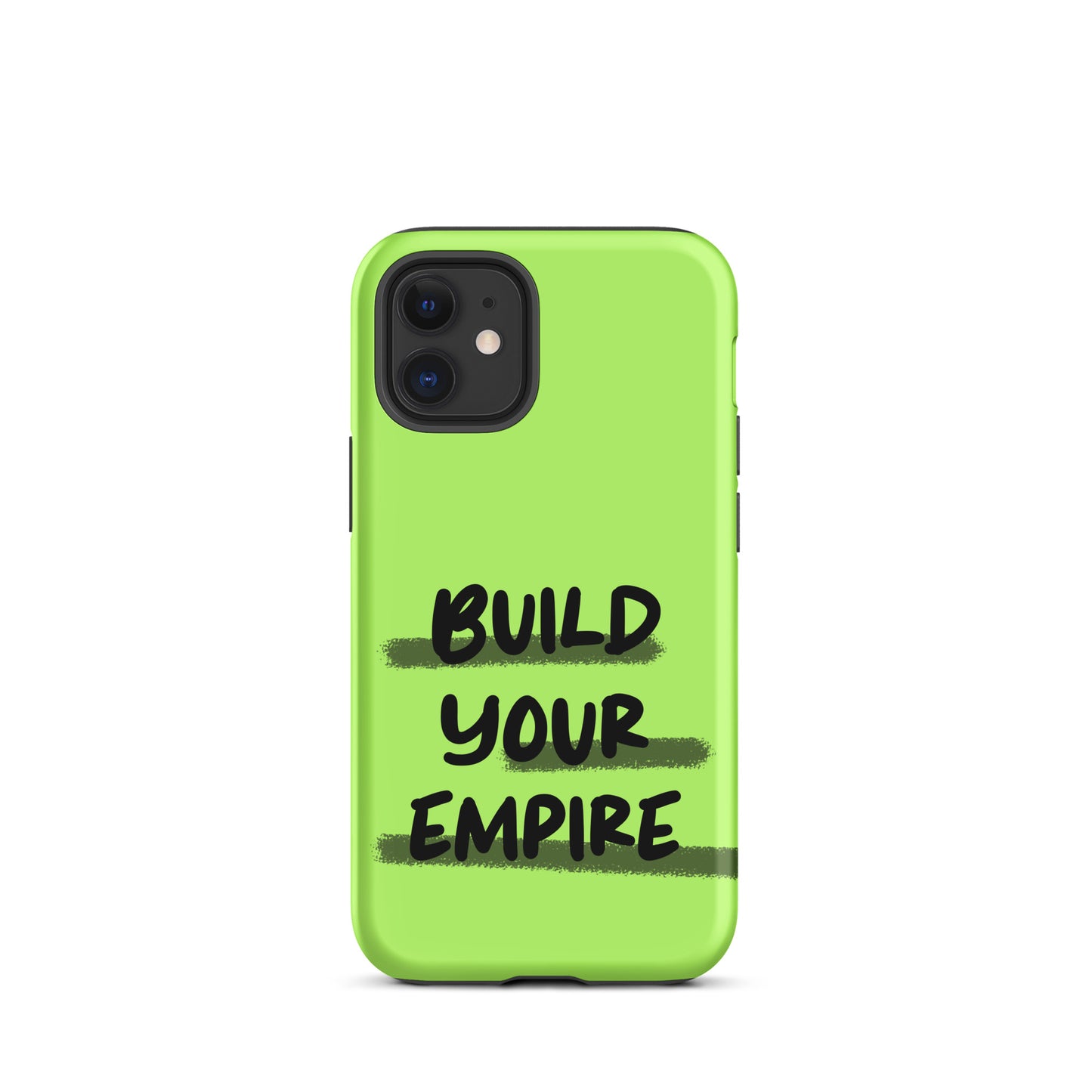 Build Your Empire - (Lime Green) Quoted iPhone Case