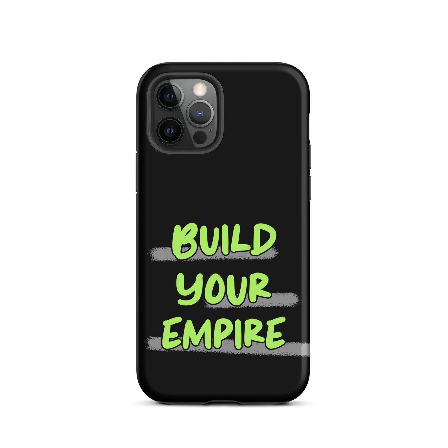 Build Your Empire - (Black) Quoted iPhone Case