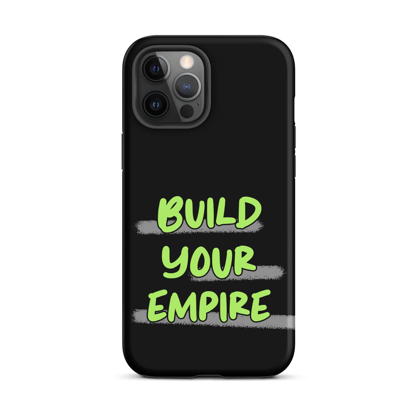 Build Your Empire - (Black) Quoted iPhone Case