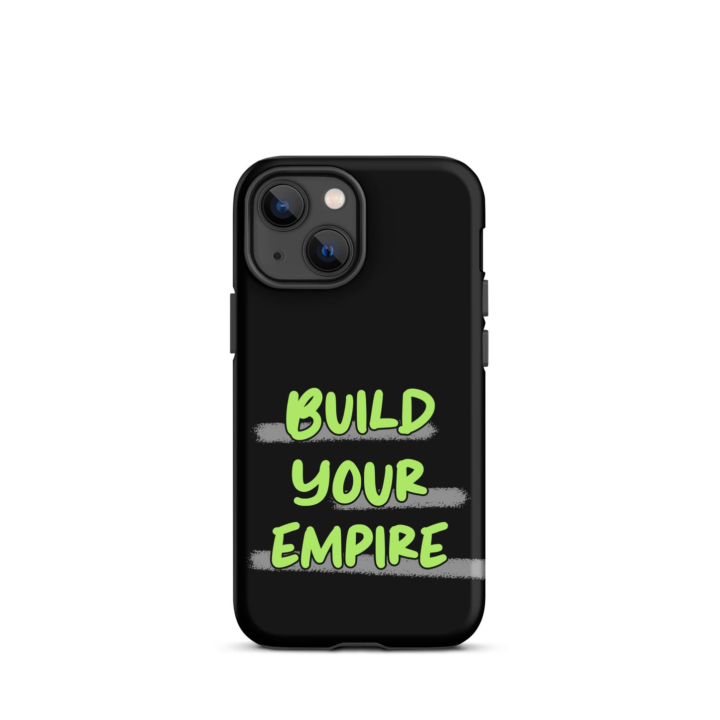 Build Your Empire - (Black) Quoted iPhone Case