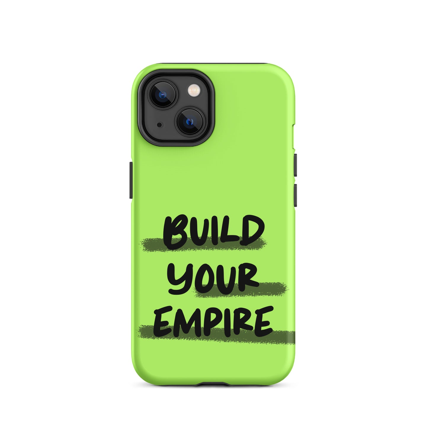 Build Your Empire - (Lime Green) Quoted iPhone Case