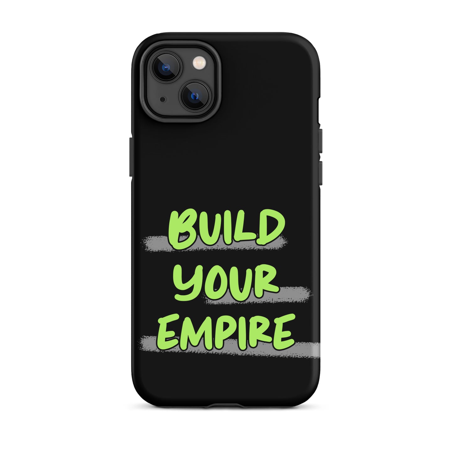 Build Your Empire - (Black) Quoted iPhone Case