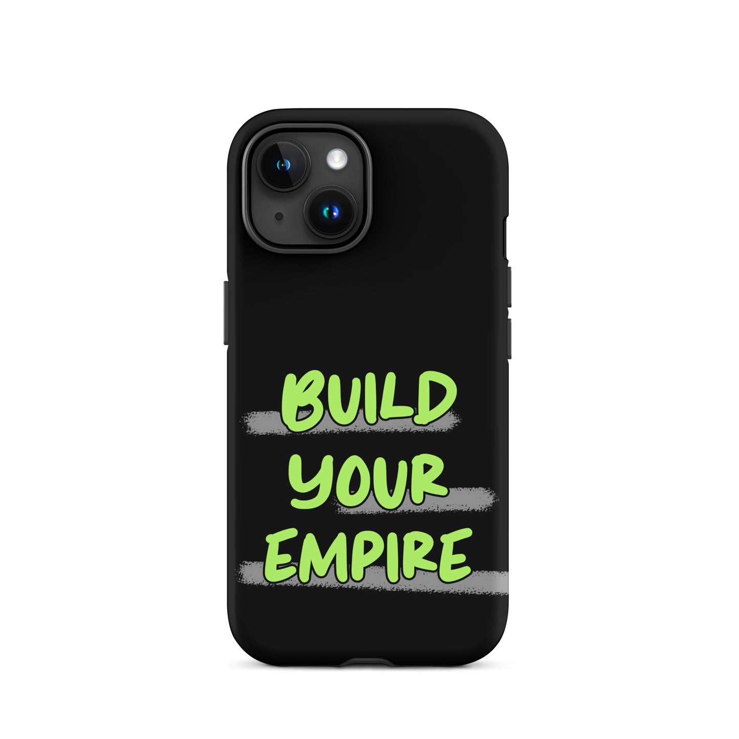 Build Your Empire - (Black) Quoted iPhone Case