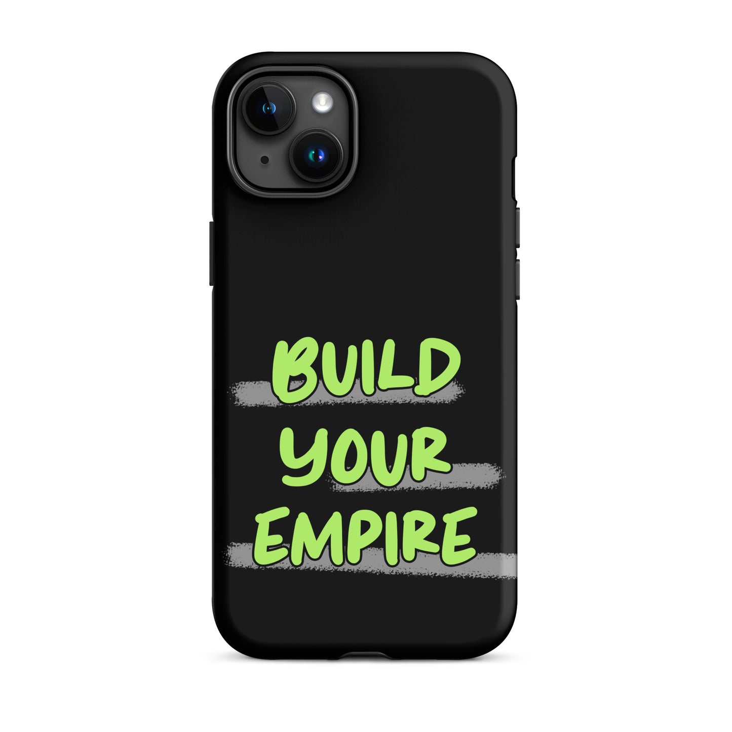 Build Your Empire - (Black) Quoted iPhone Case